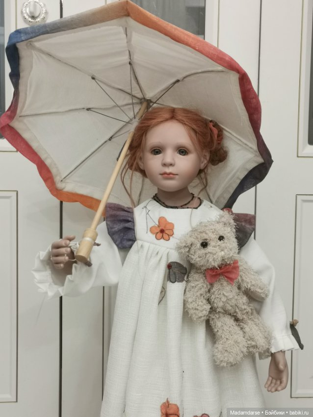 Бабетта с зонтиком и мишкой Тедди супер лимитированная