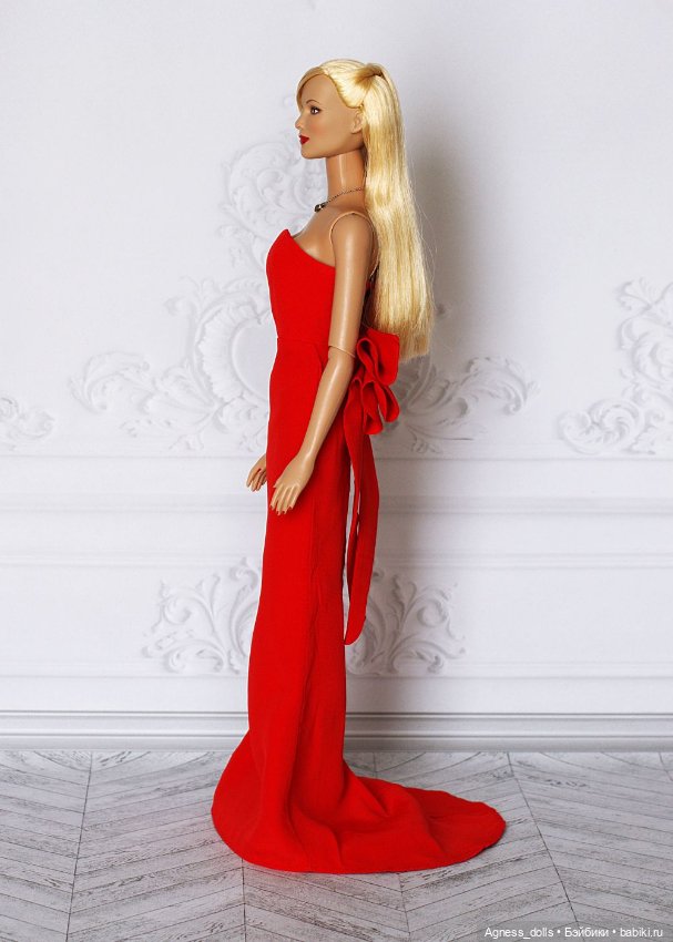 Выкройки + МК вечернего платья со шлейфом (фото 5)