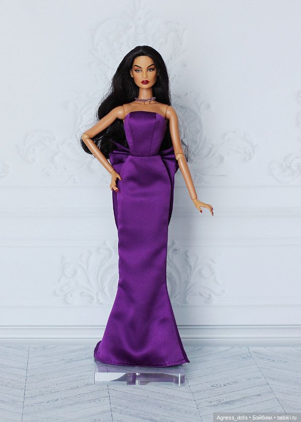 Выкройки + МК вечернего платья со шлейфом