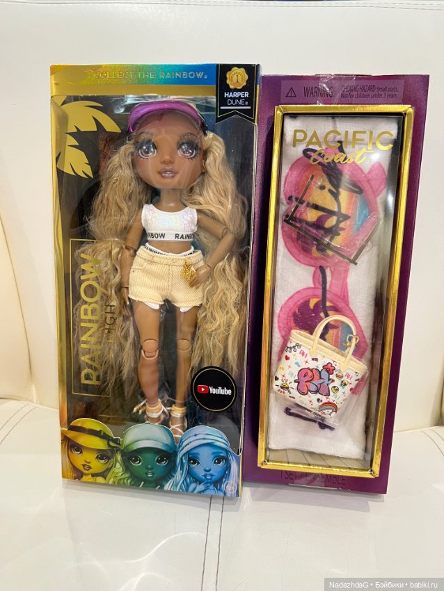 Rainbow High Pacific Coast Harper Dune (фото 10)
