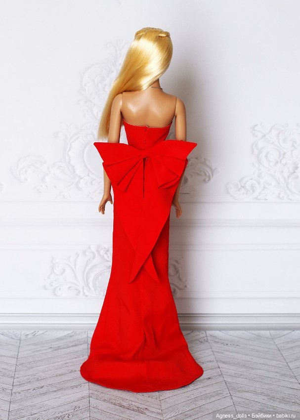 Выкройки + МК вечернего платья со шлейфом (фото 6)