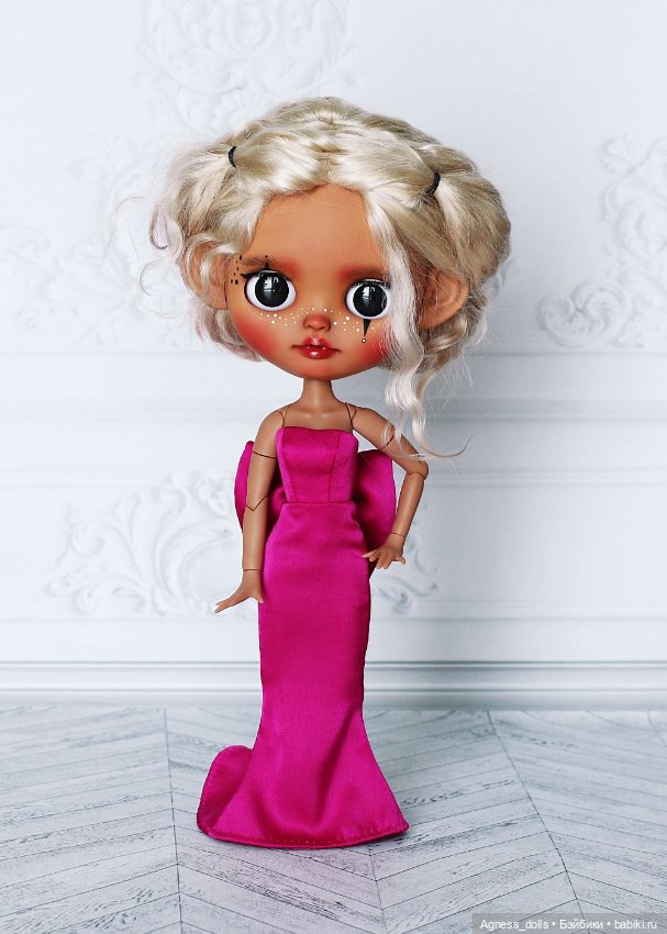 Выкройки + МК вечернего платья со шлейфом (фото 7)