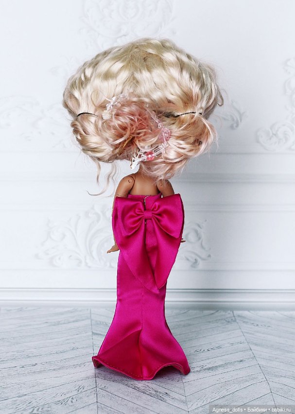 Выкройки + МК вечернего платья со шлейфом (фото 8)