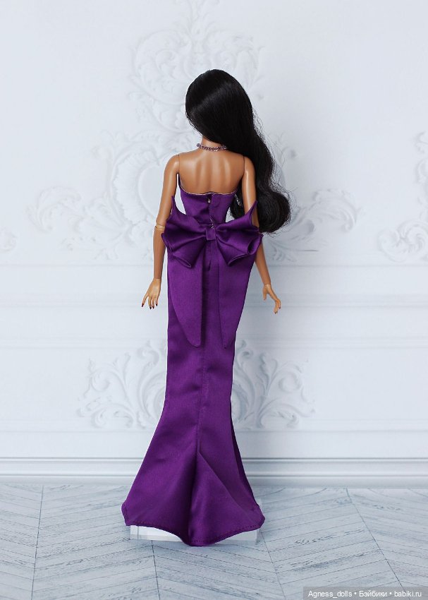 Выкройки + МК вечернего платья со шлейфом (фото 3)