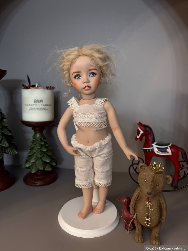 Фарфоровая малышка Brook — Фарфоровые куклы (фото 5)