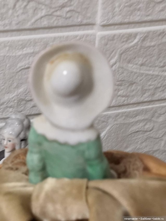 Игольница, Half Doll- антикварная половинка 1910-1920 (фото 10)