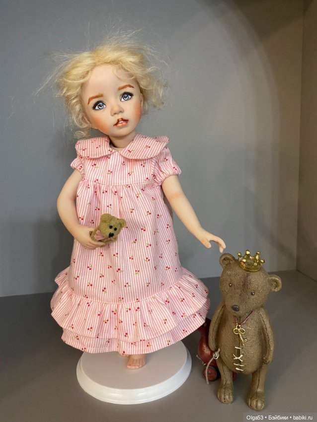 Фарфоровая малышка Brook — Фарфоровые куклы (фото 3)