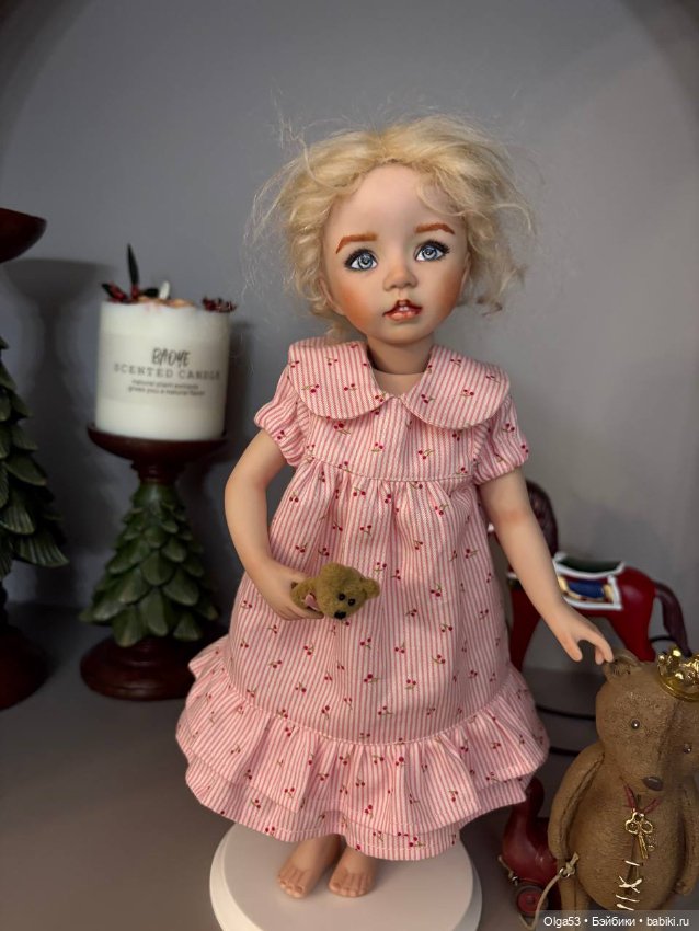 Фарфоровая малышка Brook — Фарфоровые куклы (фото 4)