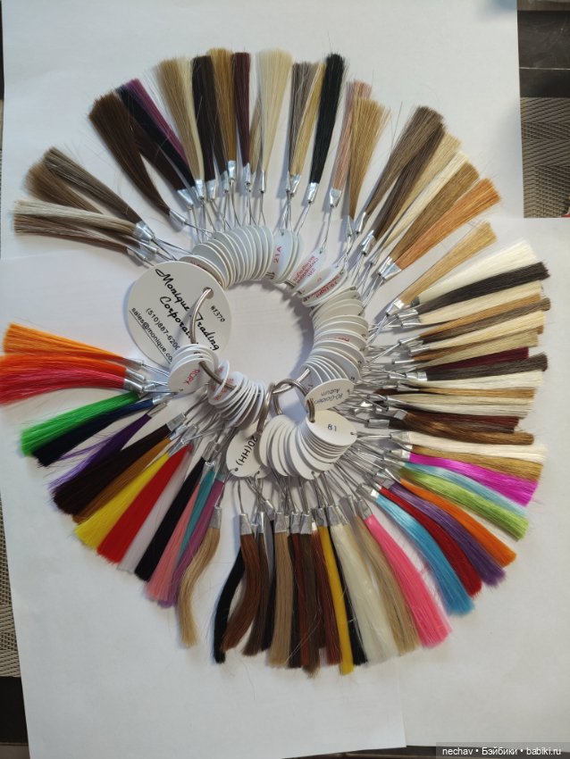 Палитра образцов Monique (Моник)