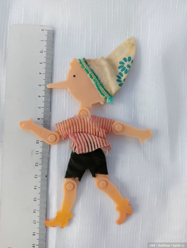 Плоская кукла Буратино в родном (фото 2)