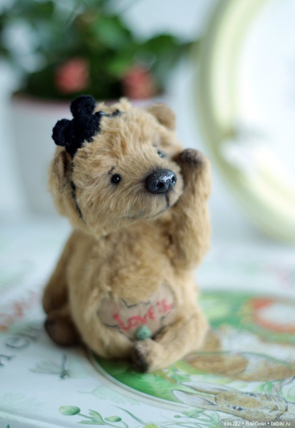 Мишка Натальи Климовой — Авторские игрушки (фото 2)