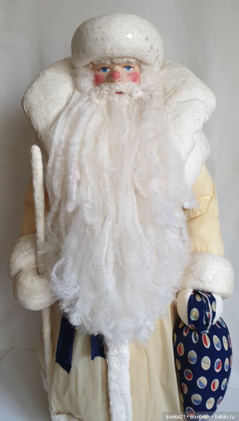 Дед мороз СССР — Винтажные куклы и игрушки детства (фото 2)