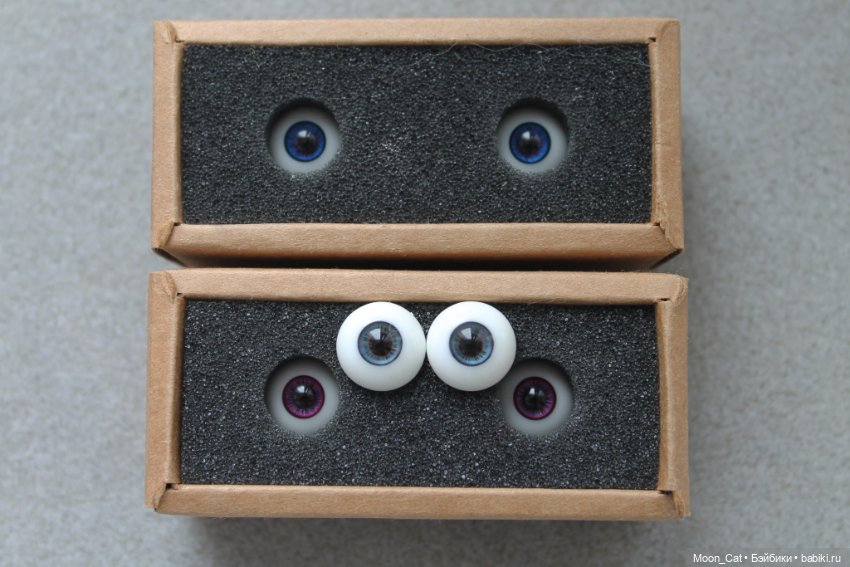 Глаза Mako размер 12мм — Глаза для BJD (фото 3)