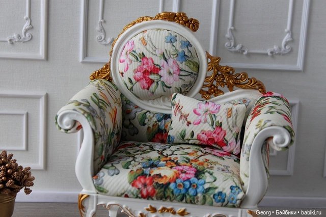 Кресло для кукол — Кукольная мебель (фото 2)
