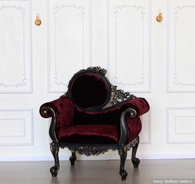 Кресло для кукол — Кукольная мебель (фото 4)