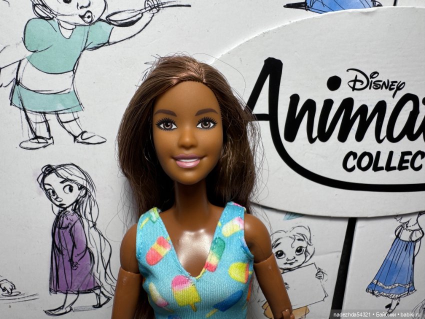 Барби из сета с холодильником на теле Джун (фото 5)