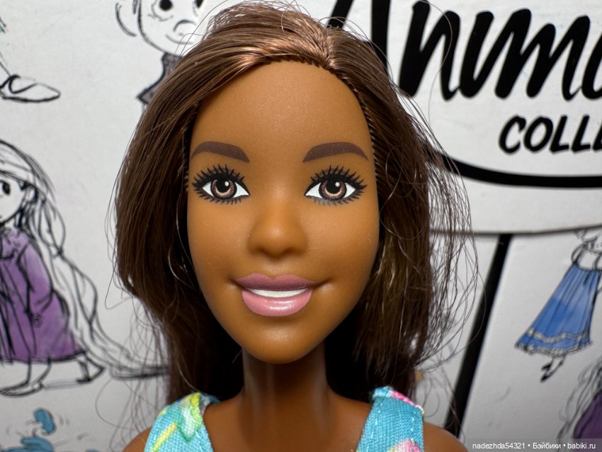 Барби из сета с холодильником на теле Джун (фото 6)