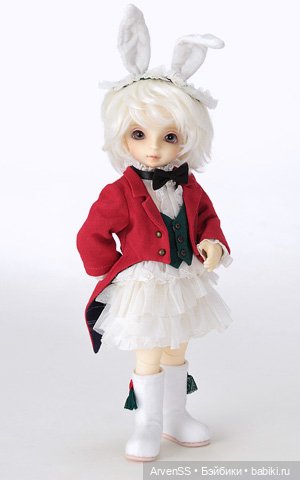 Лимитный VOLKS Super Dollfie Young SD Boy WHITE Rabbit SET (фото 10)