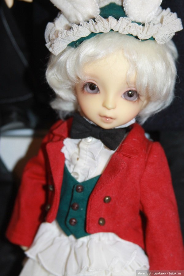 Лимитный VOLKS Super Dollfie Young SD Boy WHITE Rabbit SET (фото 9)
