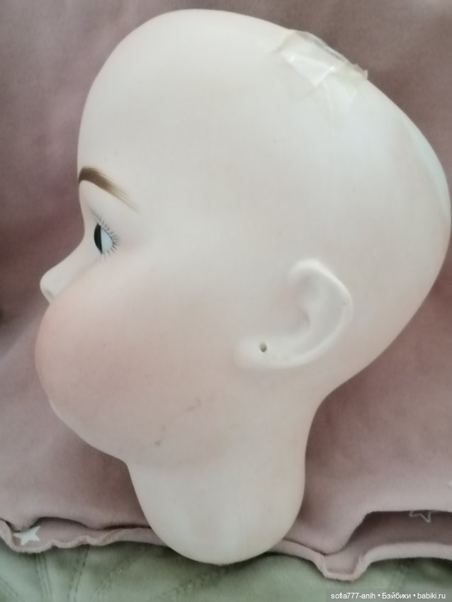 Большая антикварная голова фабрики Kammer Reinhardt молд 192 (фото 4)