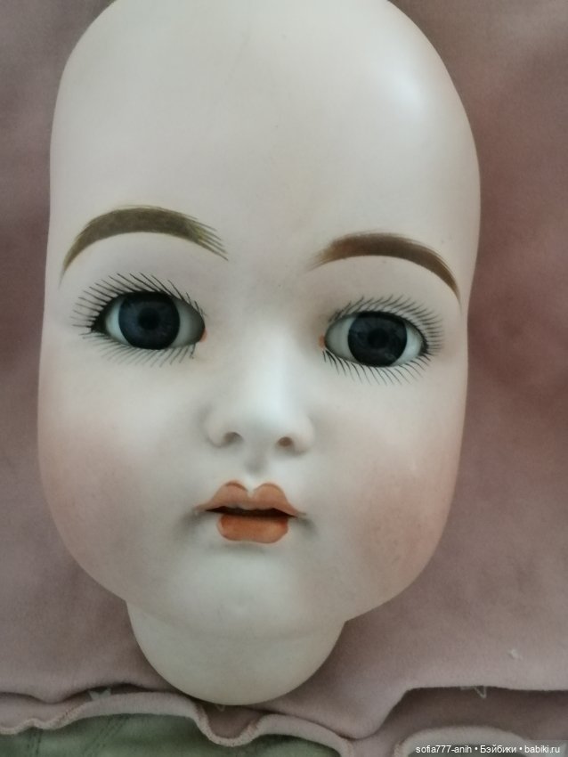 Большая антикварная голова фабрики Kammer Reinhardt молд 192 (фото 3)