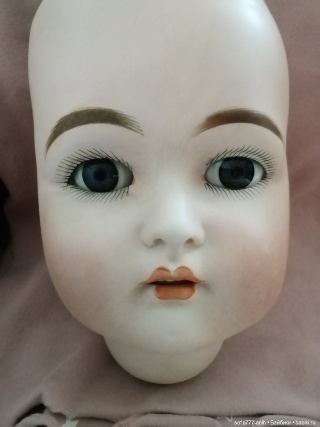 Большая антикварная голова фабрики Kammer Reinhardt молд 192 (фото 7)