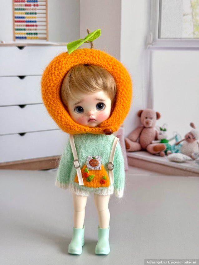 Аутфит апельсин и слива на зонги,монст и им подобных