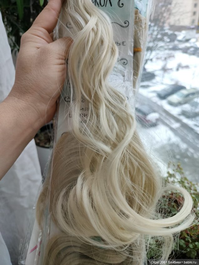 Трессы — Парики и волосы (мохер) для кукол