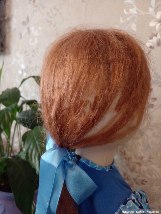 Кукла СССР паричковая редкая 60-е года Нахабинская фабрика игрушек рост 55 см