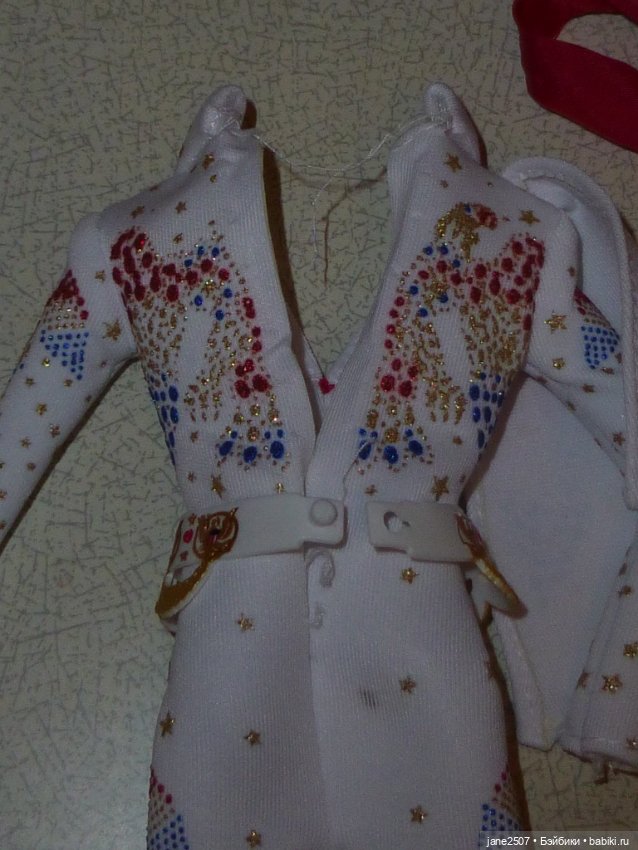 Полный аутфит коллекционной Барби Barbie Elvis 2020 новый (фото 3)