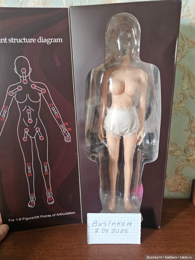 Phicen беременная — Шарнирные куклы (не BJD) (фото 9)