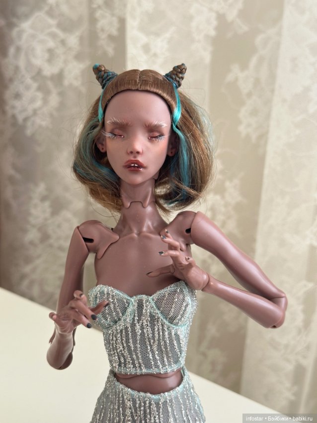 Личико Mole Chimera doll в 4 скине с авторским мейком (фото 3)