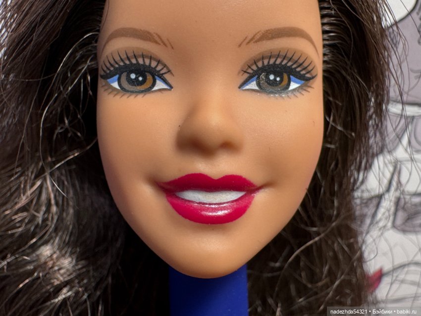 Голова Барби Габриэллы из сета с Троем (фото 6)
