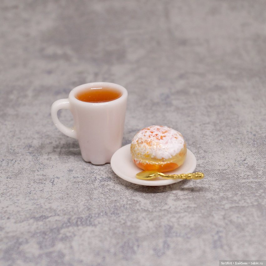 Чайный набор №3 в масштабе 1:6 (фото 2)