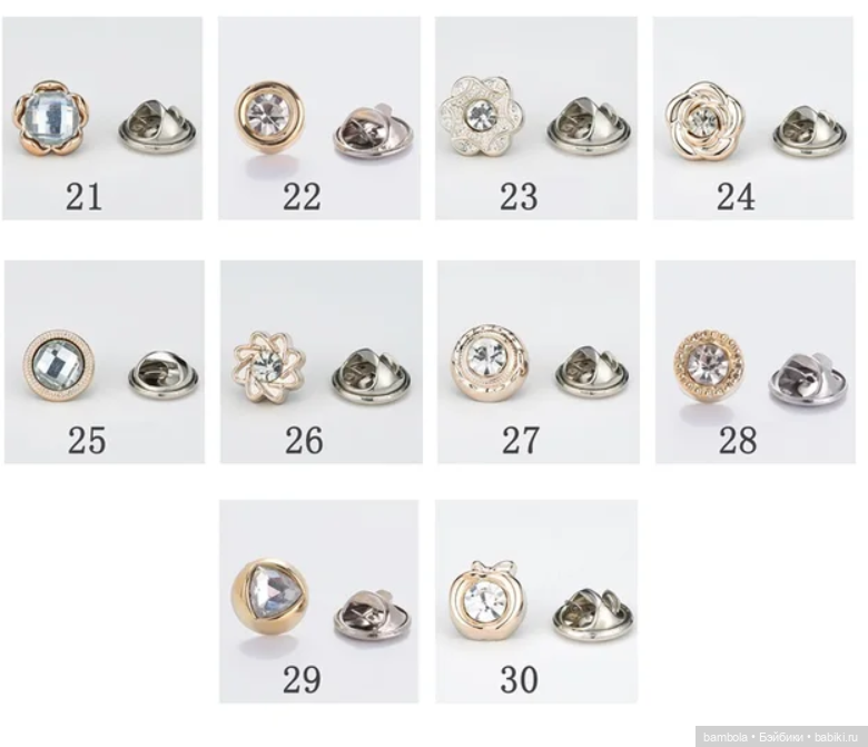 Брошки-пины для украшения кукольной одежды и не только (фото 4)