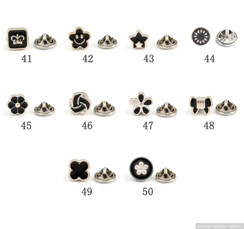 Брошки-пины для украшения кукольной одежды и не только (фото 6)