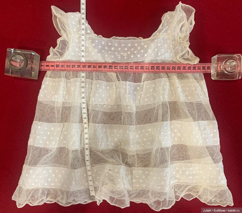 Антикварная одежда для антикварных кукол (фото 7)
