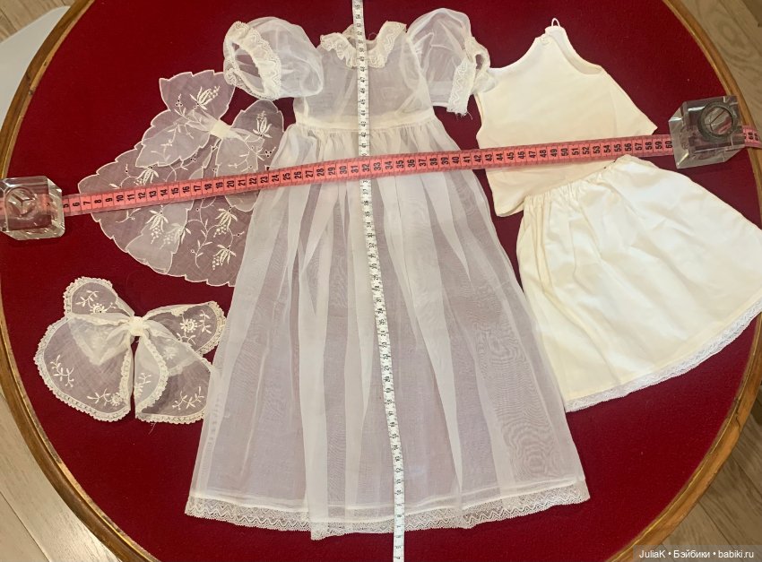Антикварная одежда для антикварных кукол (фото 6)