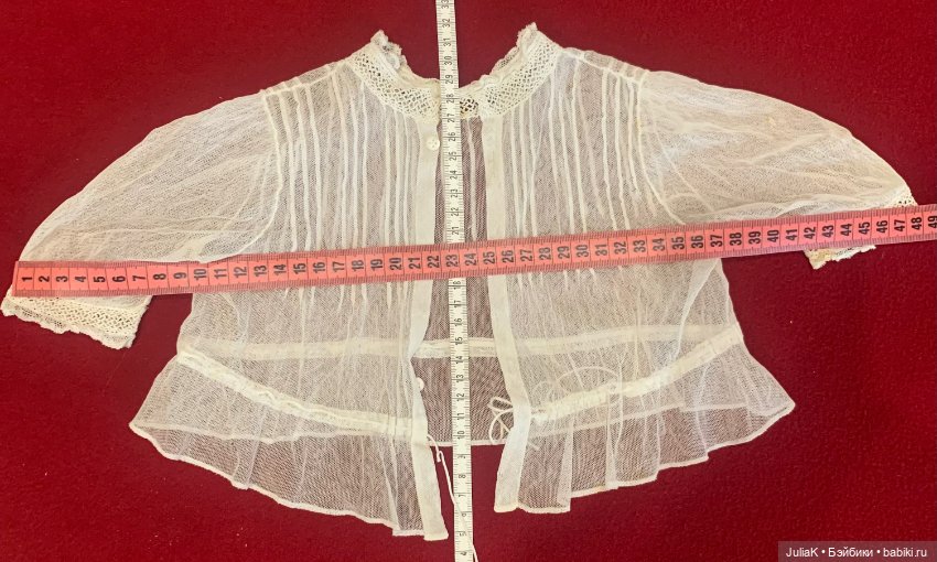 Антикварная одежда для антикварных кукол (фото 3)