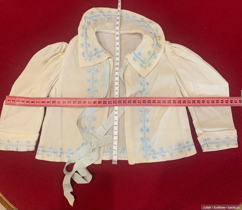 Антикварная одежда для антикварных кукол (фото 4)