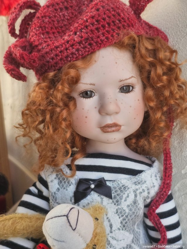 Leonida со своим мишкой от Zwergnase (фото 7)