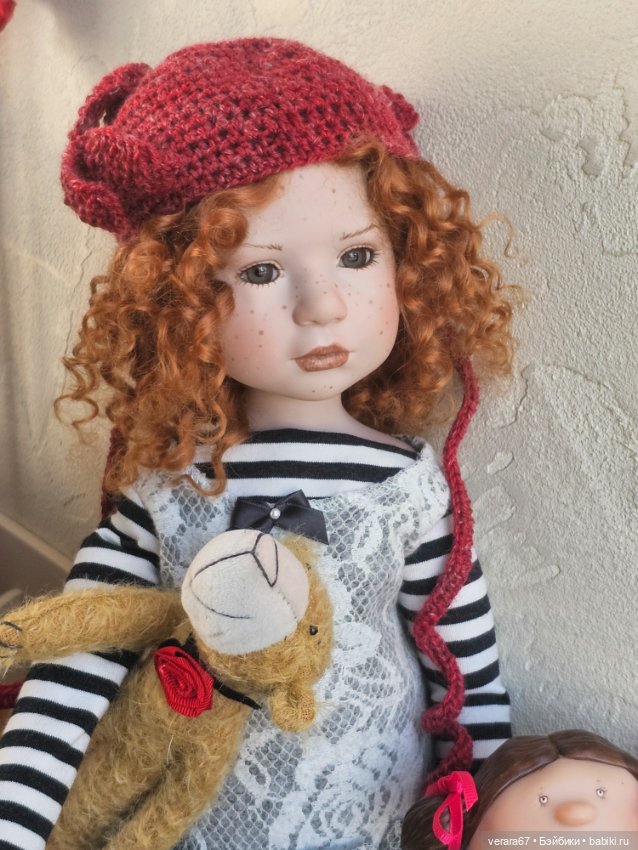 Leonida со своим мишкой от Zwergnase (фото 8)