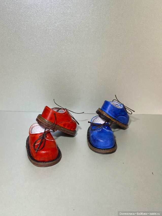Полуботинки для Паолы — Обувь для кукол