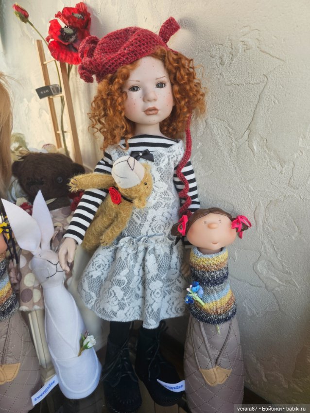 Leonida со своим мишкой от Zwergnase (фото 6)