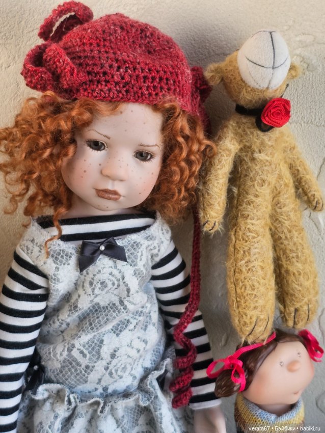 Leonida со своим мишкой от Zwergnase (фото 3)