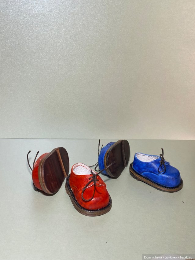 Полуботинки для Паолы — Обувь для кукол (фото 2)