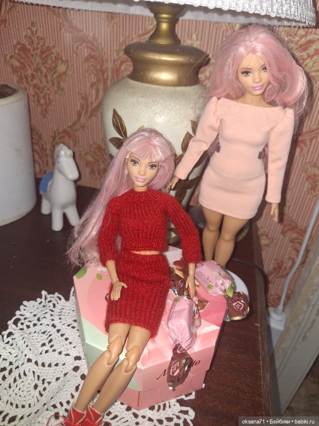 Две сестрички лотом — Шарнирные куклы (не BJD) (фото 8)