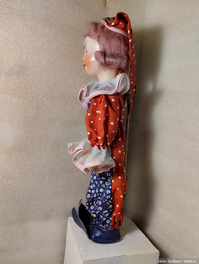 Кукла СССР. Клоун, Петрушка Андрюшка (фото 5)