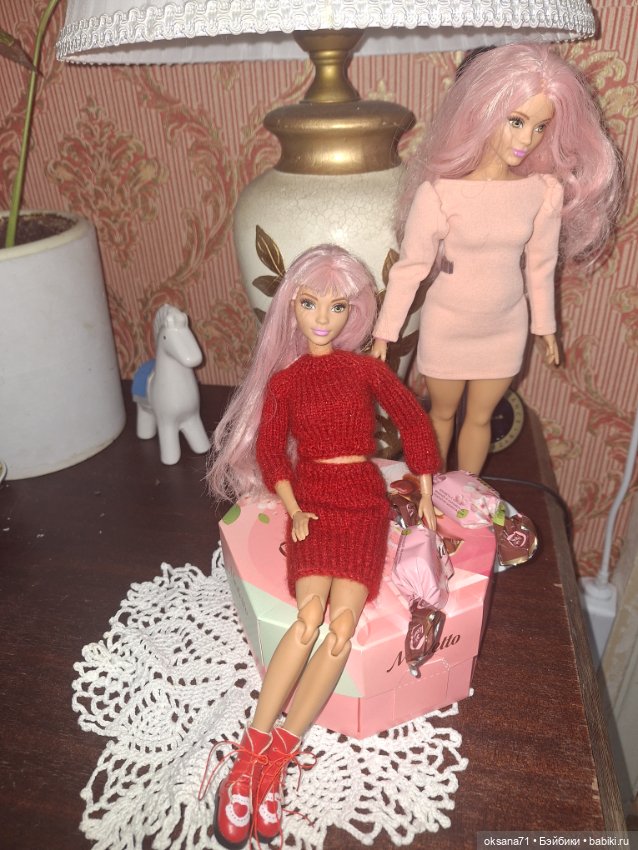 Две сестрички лотом — Шарнирные куклы (не BJD) (фото 4)