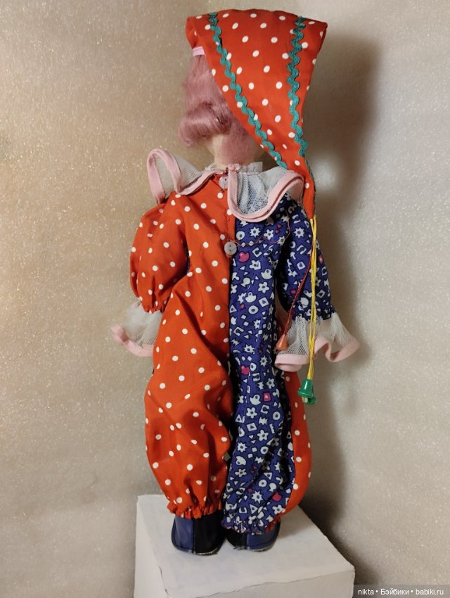 Кукла СССР. Клоун, Петрушка Андрюшка (фото 4)